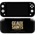 NFL New Orleans Saints Team Motto Nintendo Switch Lite Skin